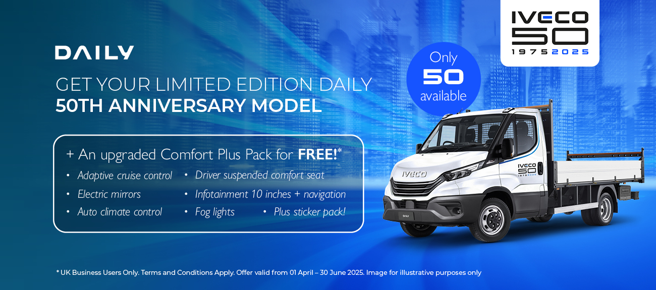 CELEBRATE 50 YEARS OF EXCELLENCE WITH IVECO